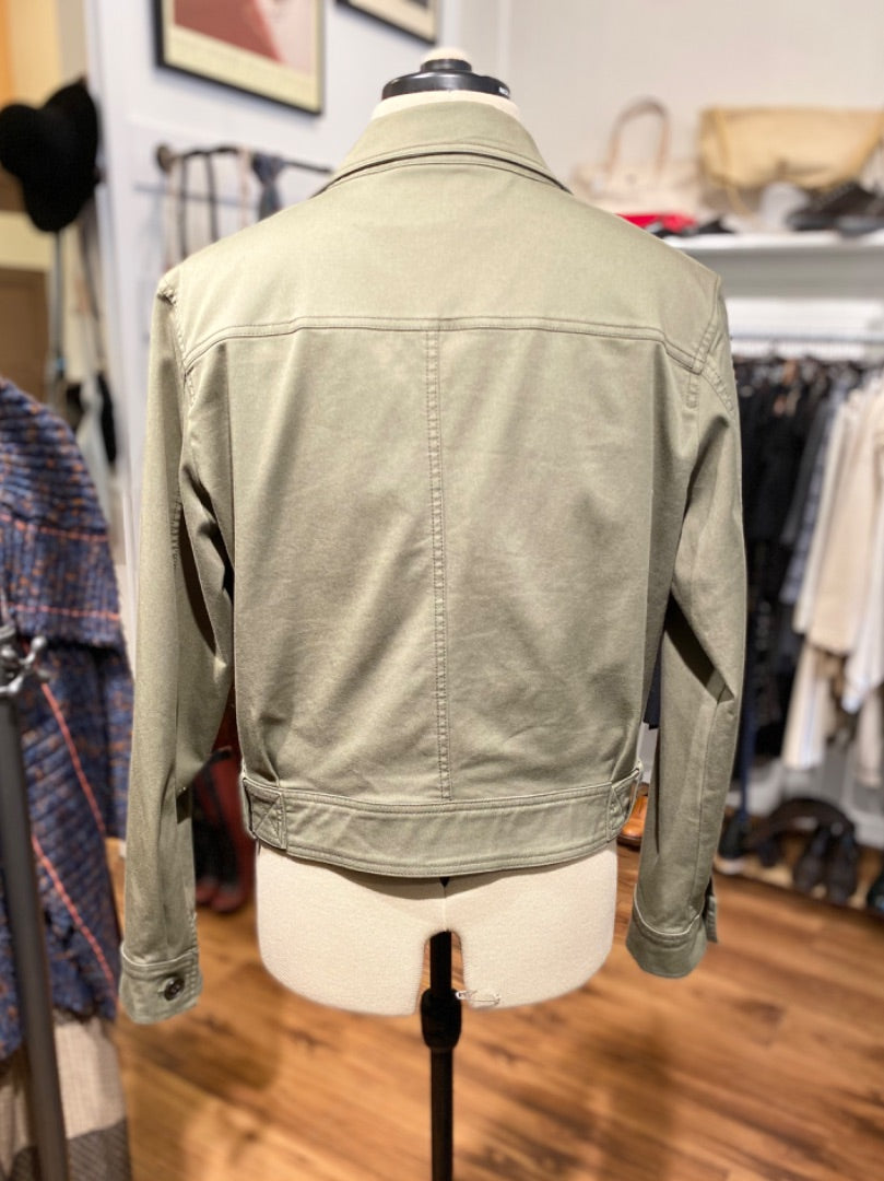 Derek Lam Green Cotton Jacket, 12