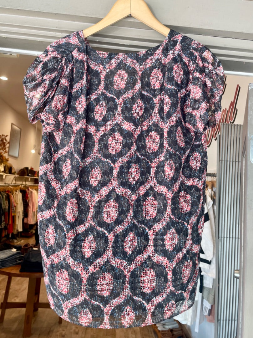 Isabel Marant Black/Red Blouse, 34