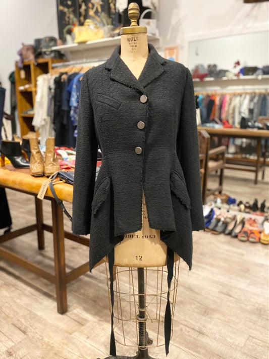 Proenza Schouler Black Tweed Jacket, 8
