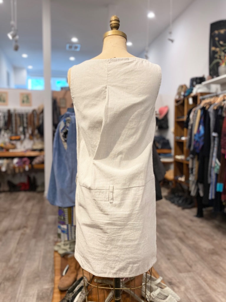 Gary Graham Cream Embroidered Dress, 2