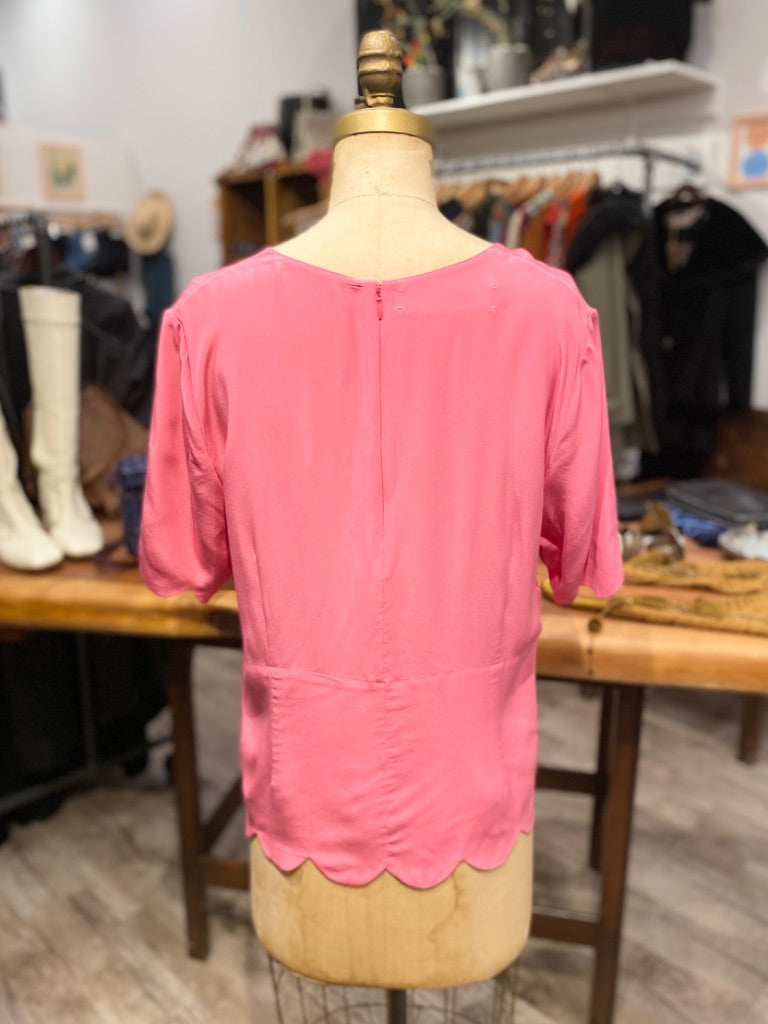 Marni Pink Silk Blouse, 46