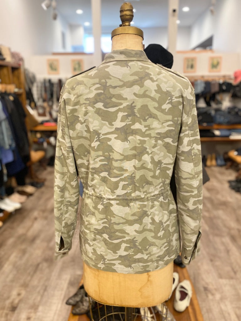 ATM Camo Print Jacket, Small