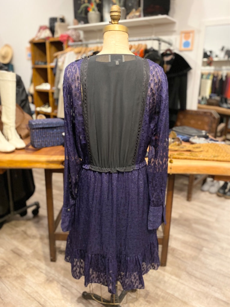 Phillip Lim Black/Purple Dress, 12