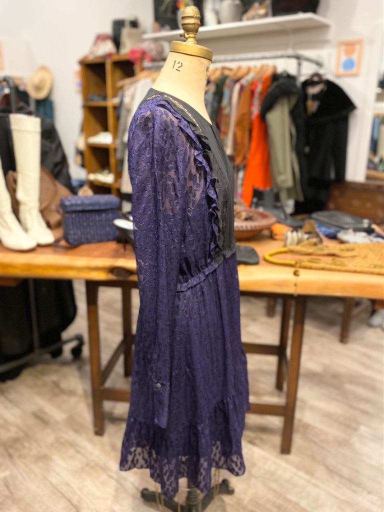 Phillip Lim Black/Purple Dress, 12