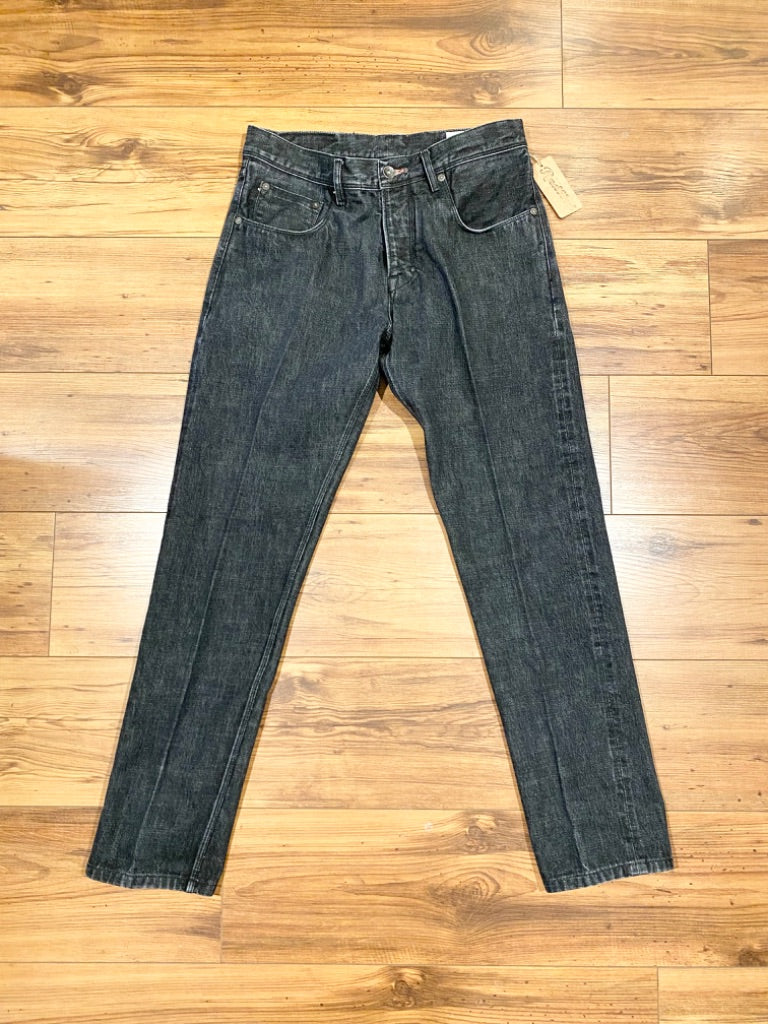 IMjiT Black Raw Denim Jeans, 34