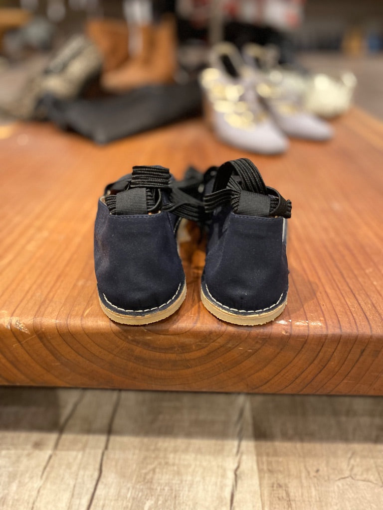 Dries Van Noten Navy Espadrilles, 38
