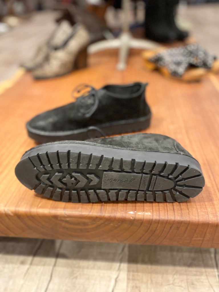 Marsell Black Lace Oxfords, 37.5