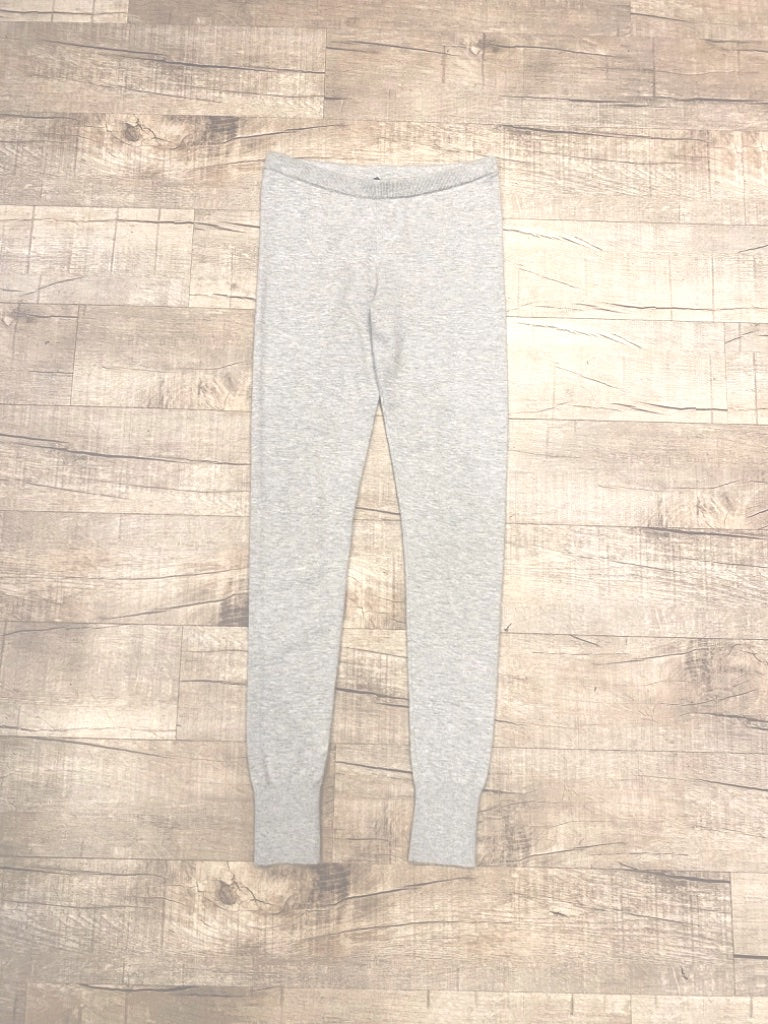 Donna Karan Grey Cashmere Leggings, Medium