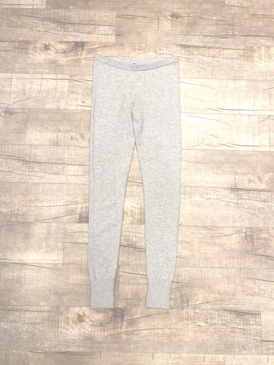 Donna Karan Grey Cashmere Leggings, Medium