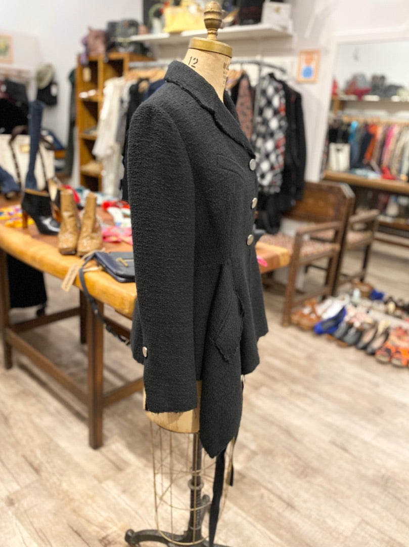 Proenza Schouler Black Tweed Jacket, 8
