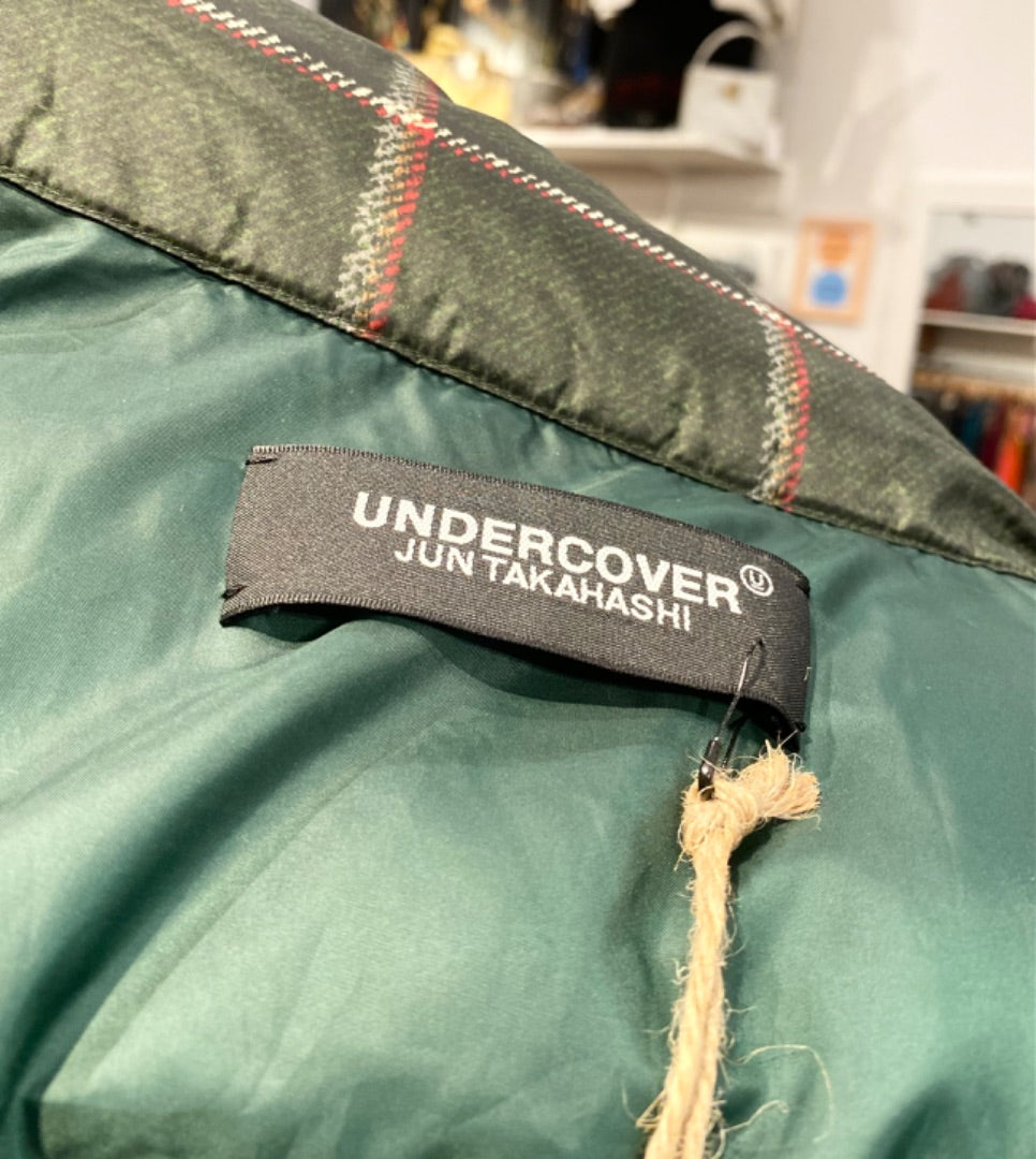 Undercover Jun Takahashi Green/Red Puff Vest, 3