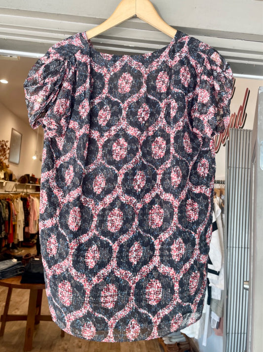 Isabel Marant Black/Red Blouse, 34