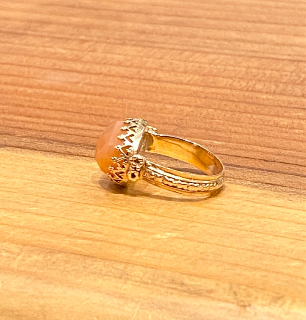 Pink Moonstone Ring, Sterling Silver, Love Ring, Healing Ring, Friendship  Ring | eBay