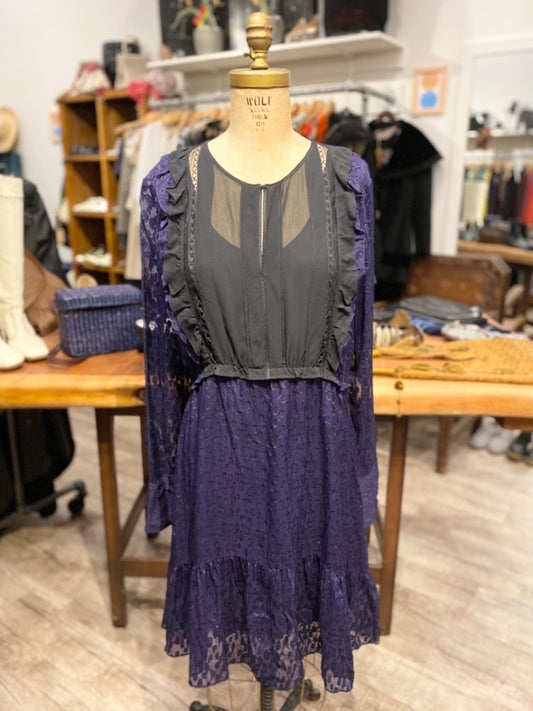 Phillip Lim Black/Purple Dress, 12
