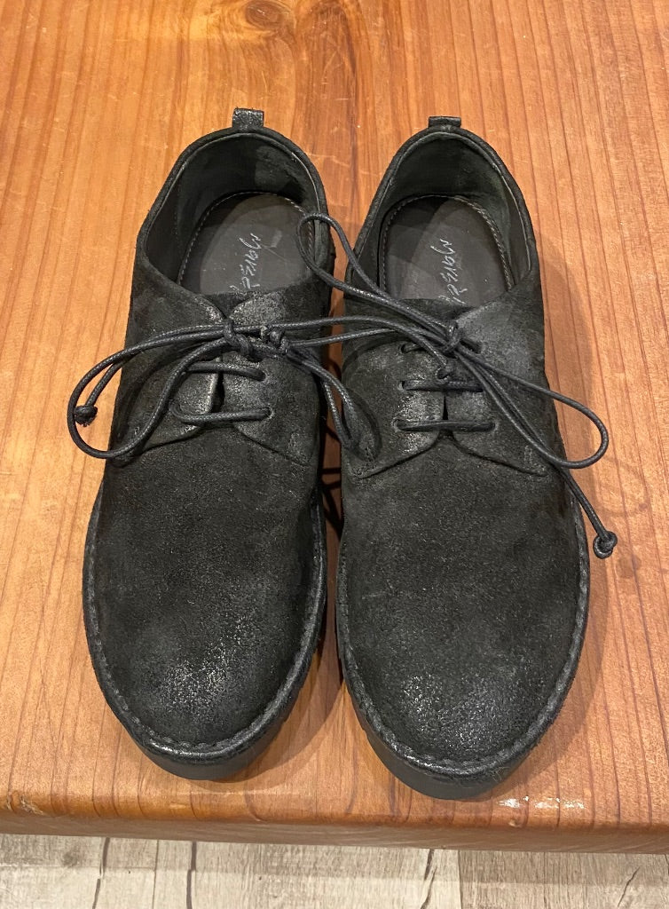 Marsell Black Lace Oxfords, 37.5
